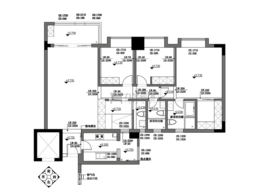 原始建筑結構圖