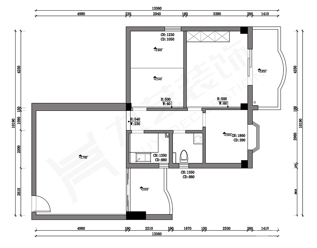 原始建筑結(jié)構(gòu)圖