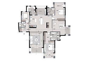星河灣-240m2《感物》